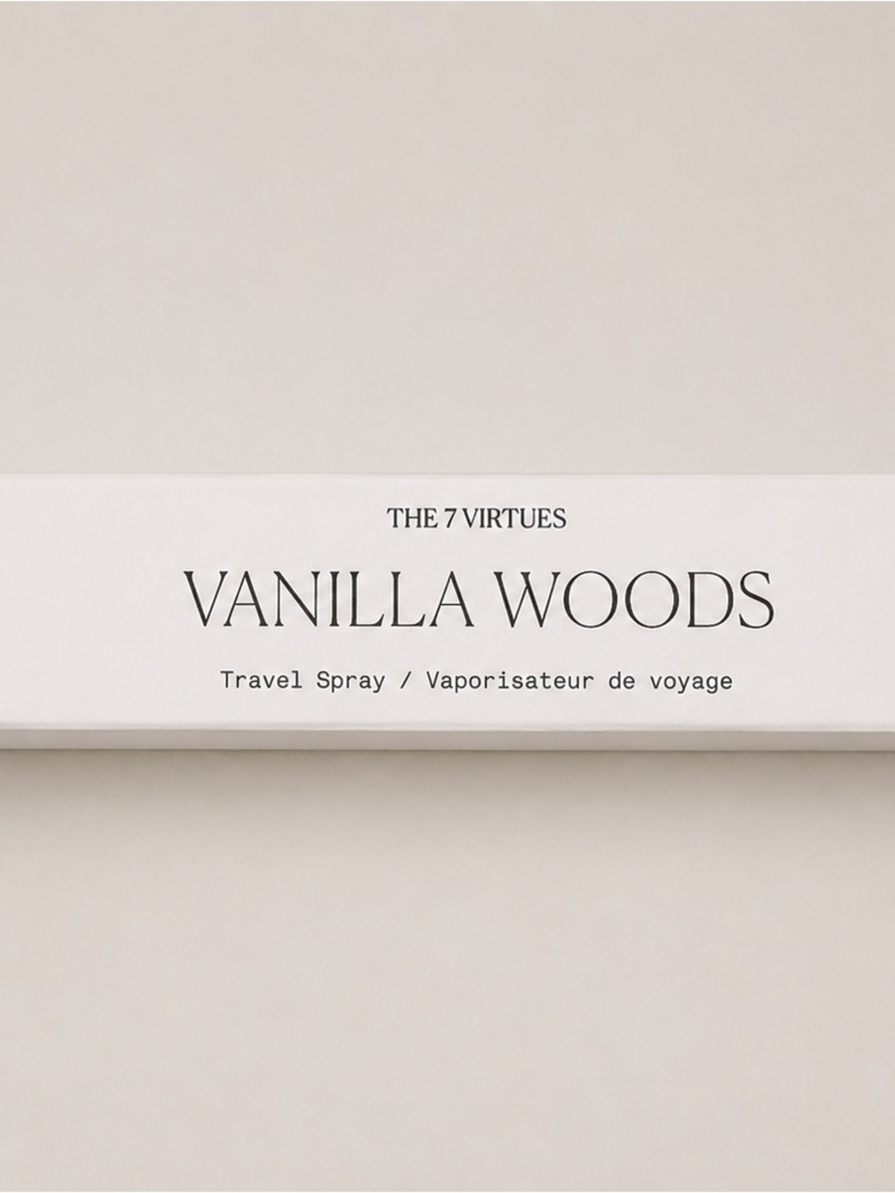 The 7 Virtues Vanilla Woods Eau de Parfum Travel Spray 10ml - Picture 2 of 3